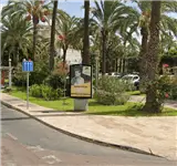 Mupi en Paseo de la Estación Mupi en Paseo de la Estación de Elche